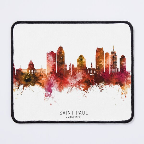 Item preview, Saint Paul Minnesota Skyline designed and sold by ArtPrints.