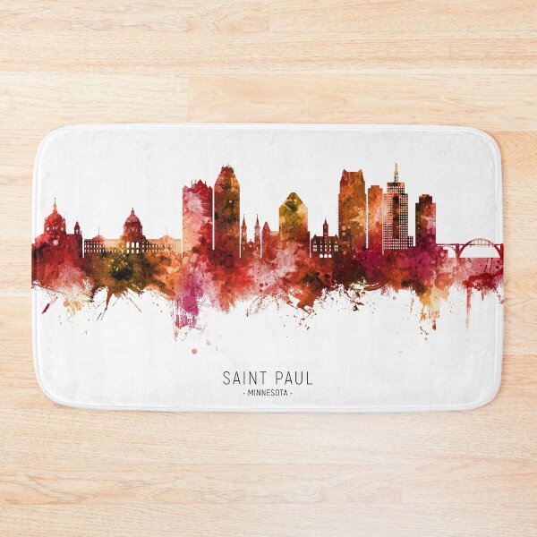 Item preview, Saint Paul Minnesota Skyline designed and sold by ArtPrints.