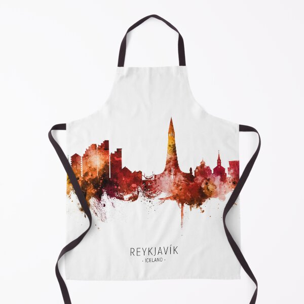 Artikelvorschau, Reykjavík Iceland Skyline entworfen und verkauft von ArtPrints.