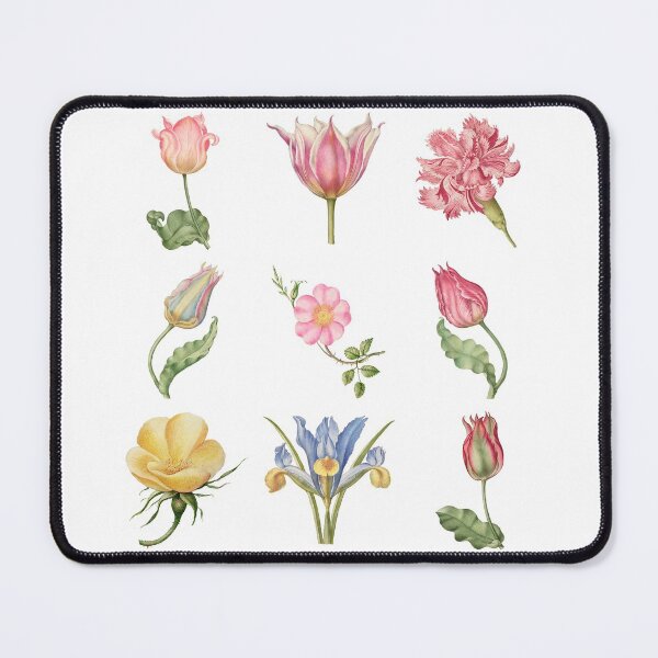 Item preview, Colorful Botanical Hand Drawn Flowers designed and sold by JoyforU.