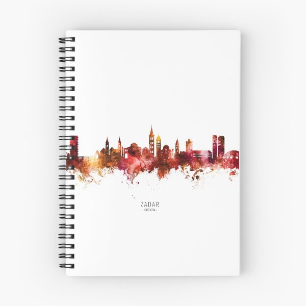 Artikelvorschau, Zadar Croatia Skyline entworfen und verkauft von ArtPrints.