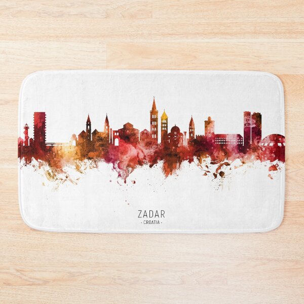 Item preview, Zadar Croatia Skyline designed and sold by ArtPrints.
