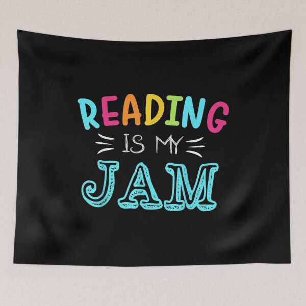 Item preview, Reading is My Jam designed and sold by hpshop1234.
