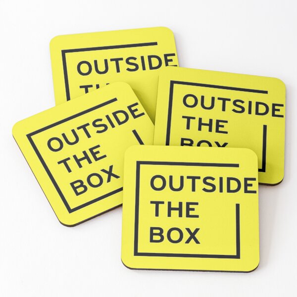Item preview, Think out of box typography digital artwork  designed and sold by Bkstores.