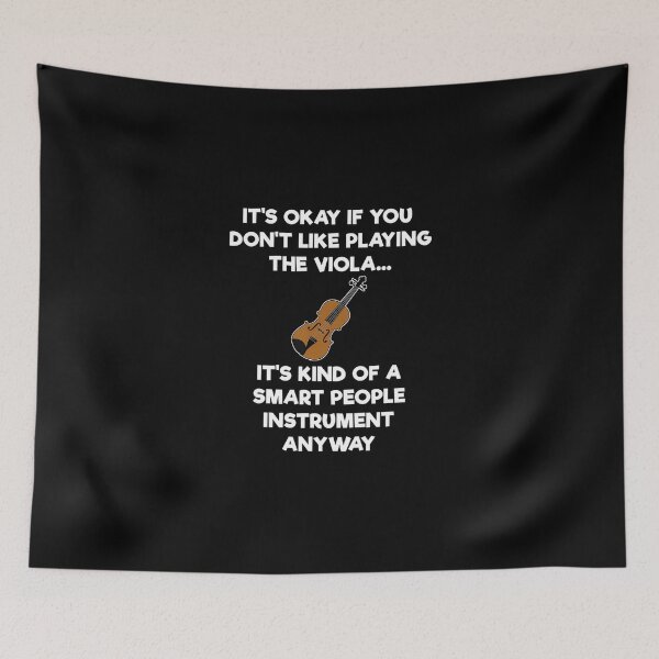 Item preview, Viola Funny Viola Player Smart designed and sold by VincenzoAhren.