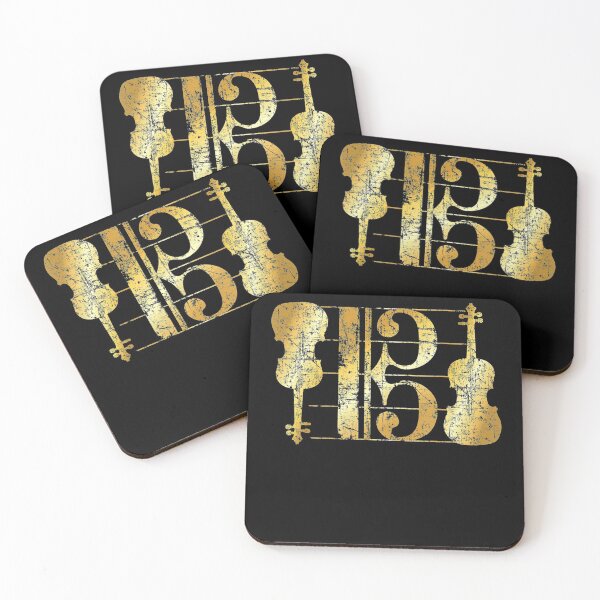 Item preview, Violas Alto Clef Vintage Yellow Musicians Violist designed and sold by VincenzoAhren.