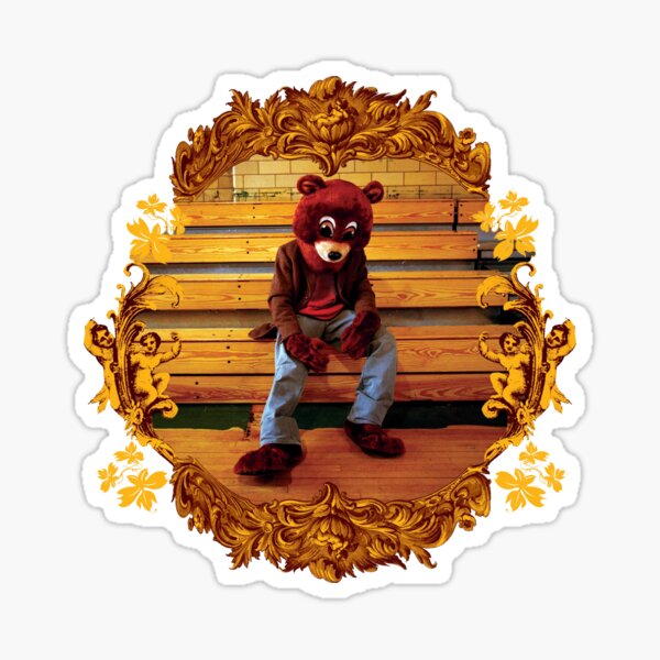 Kanye West I Miss The Old Kanye College Dropout + Hip-Hop Stickers New  Fashion Men backpack