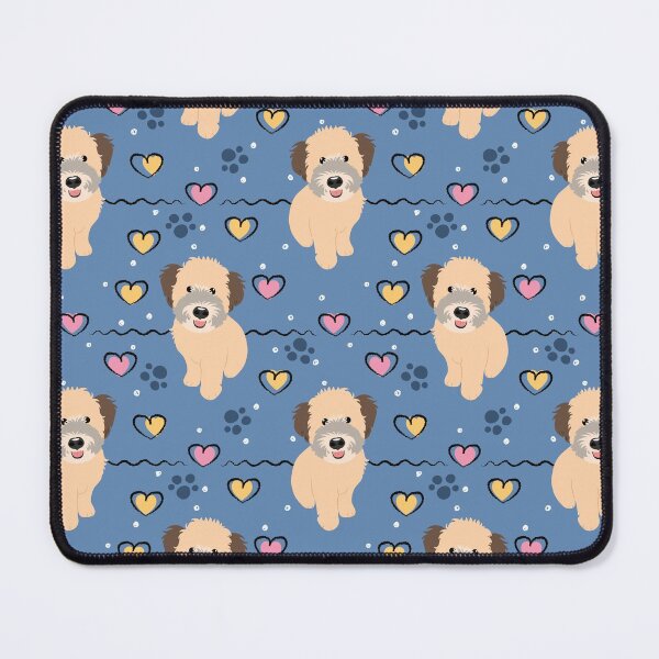Item preview, Love Wheaten Whoodle Wheaten Terrier Poodle Mix Puppy designed and sold by Lulupainting.