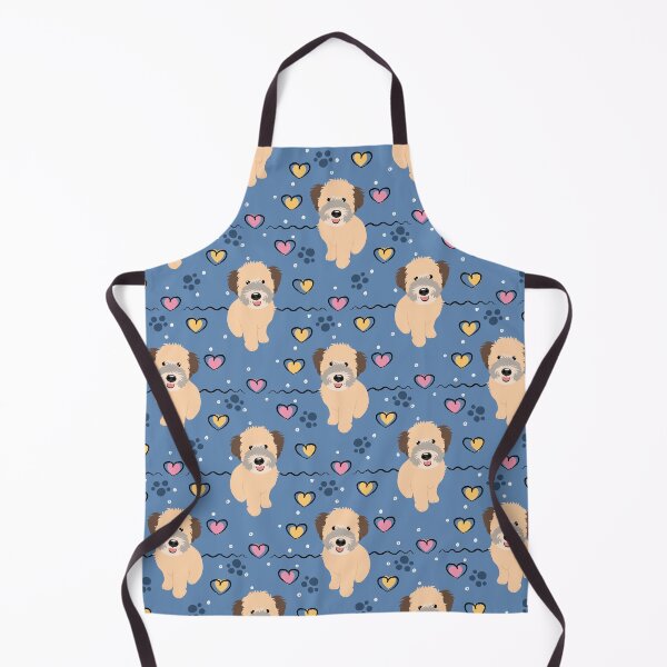 Item preview, Love Wheaten Whoodle Wheaten Terrier Poodle Mix Puppy designed and sold by Lulupainting.