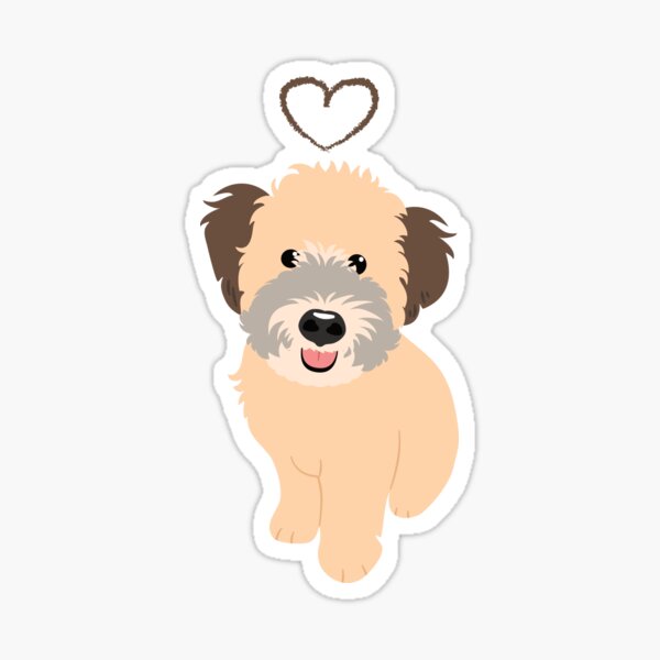 WHOODLE Vinyl Sticker Decal AKC Registered Dog Breed Cat LOVE WOODLE 