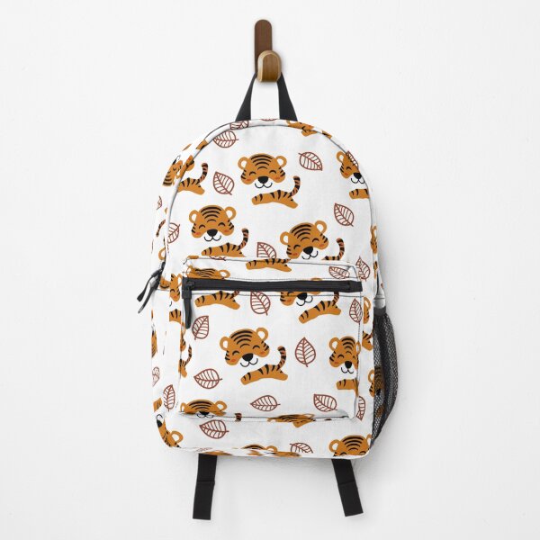 Item preview, Cute Tigers leaves pattern designed and sold by taogiauco.