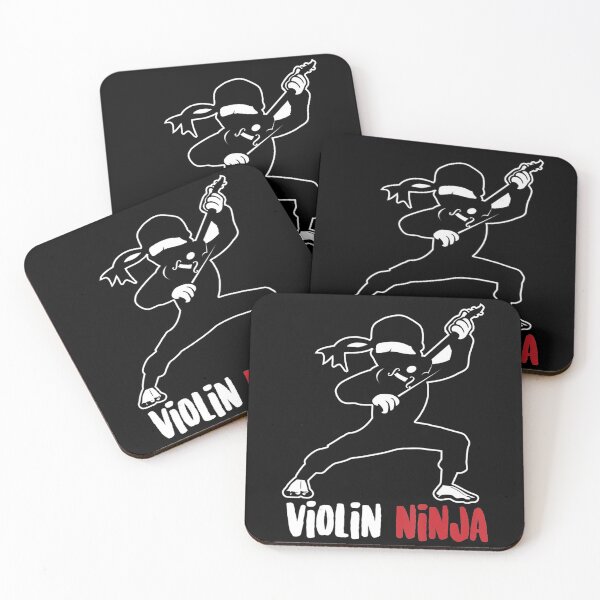 Item preview, Violin Ninja Cute Violinist Musician Funny Music Player designed and sold by VincenzoAhren.