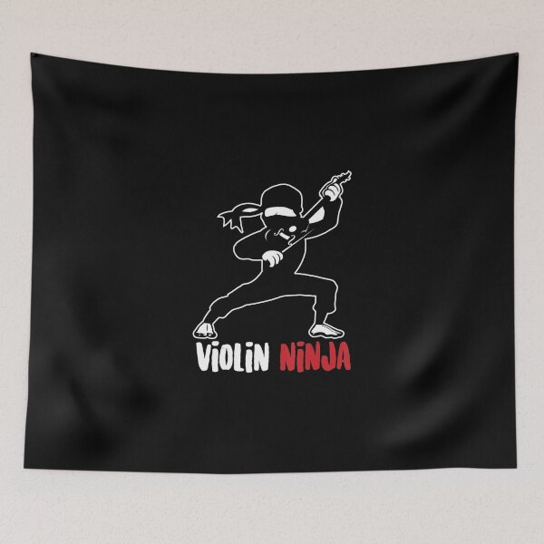 Item preview, Violin Ninja Cute Violinist Musician Funny Music Player designed and sold by VincenzoAhren.