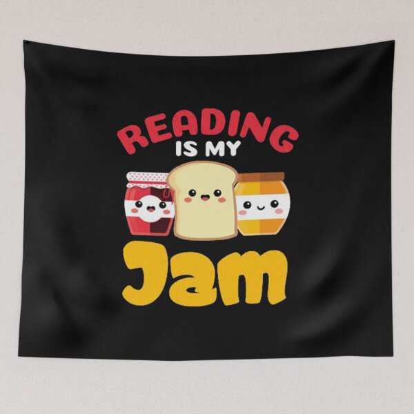 Item preview, Reading is My Jam designed and sold by hpshop1234.