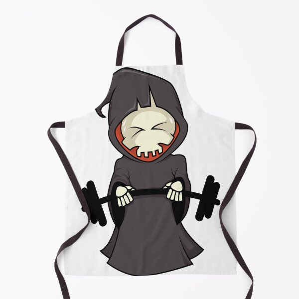 Item preview, Funny Skull Gym Cartoon T-Shirt designed and sold by masteriven.