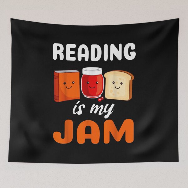 Item preview, Reading is My Jam designed and sold by hpshop1234.