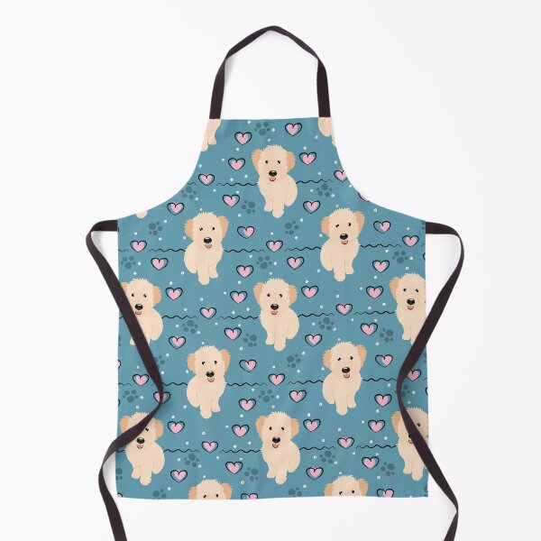 Item preview, Love Golden Whoodle Wheaten Terrier Poodle Mix Puppy designed and sold by Lulupainting.
