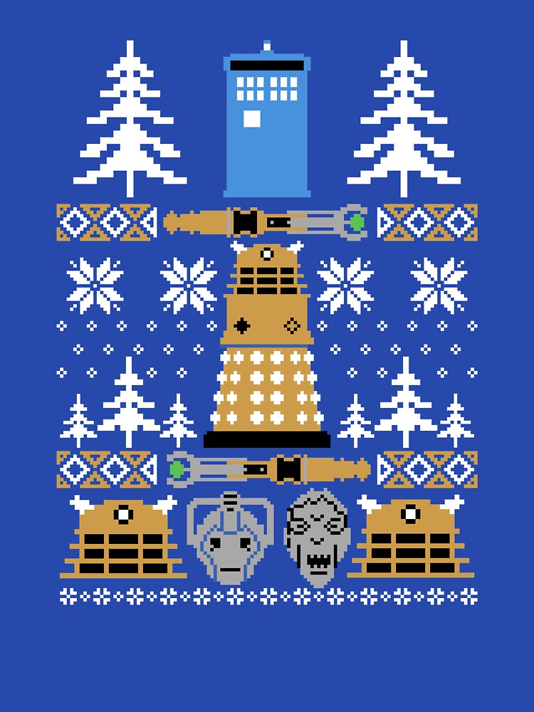 Thumbnail 7 von 7, Pullover, Doctor Ugly Sweater Who designt und verkauft von APawlicki.