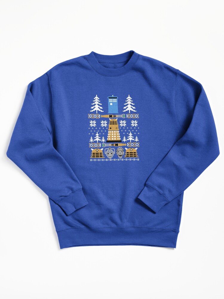 Thumbnail 2 von 7, Pullover, Doctor Ugly Sweater Who designt und verkauft von APawlicki.