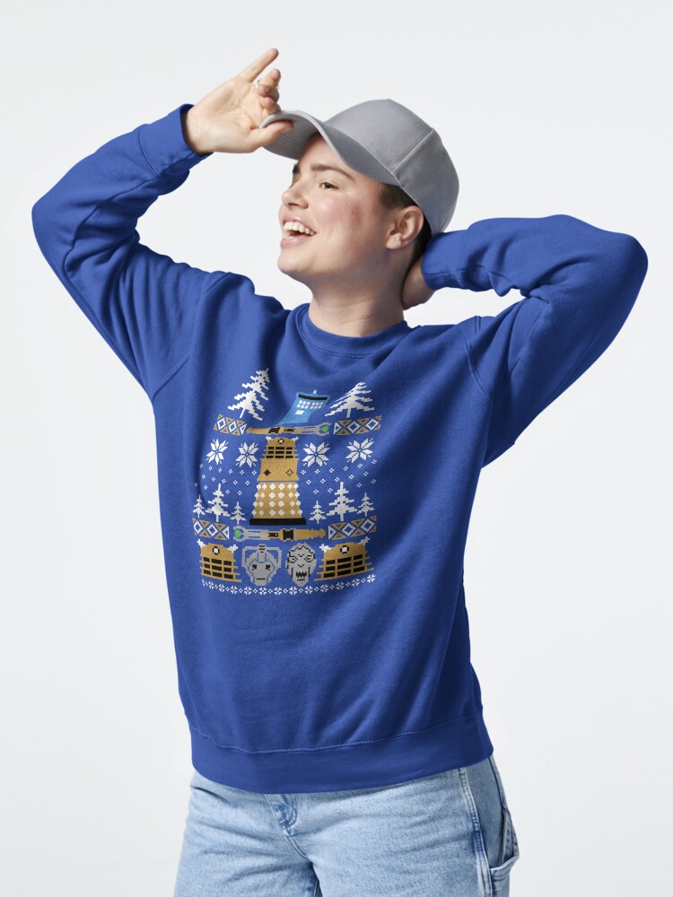 Thumbnail 5 von 7, Pullover, Doctor Ugly Sweater Who designt und verkauft von APawlicki.