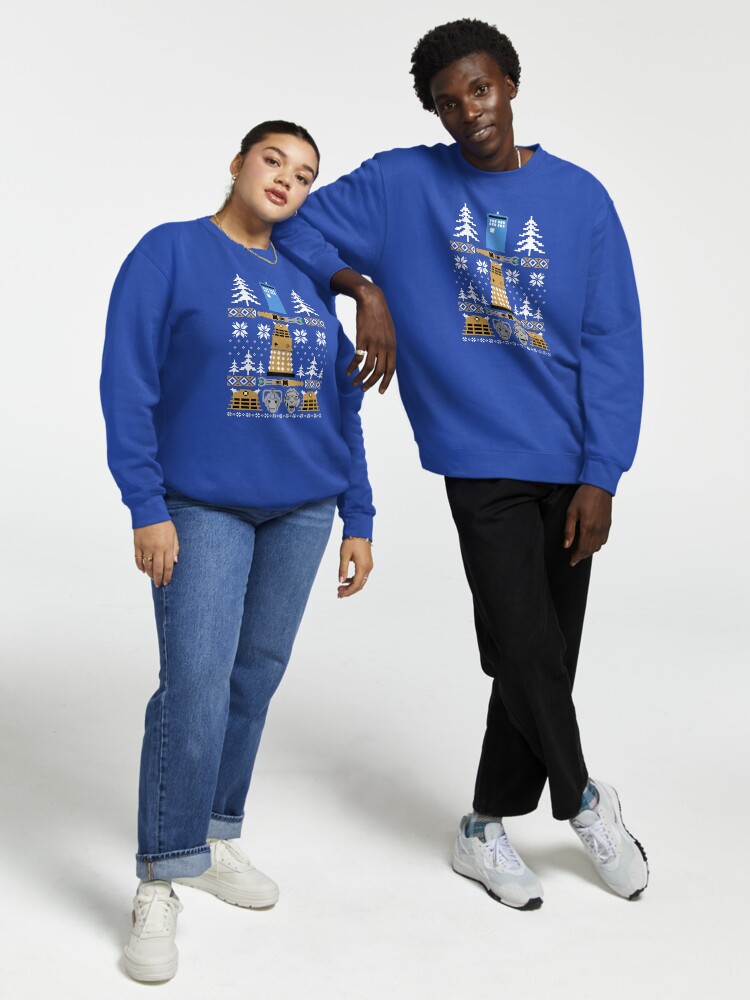 Thumbnail 1 von 7, Pullover, Doctor Ugly Sweater Who designt und verkauft von APawlicki.