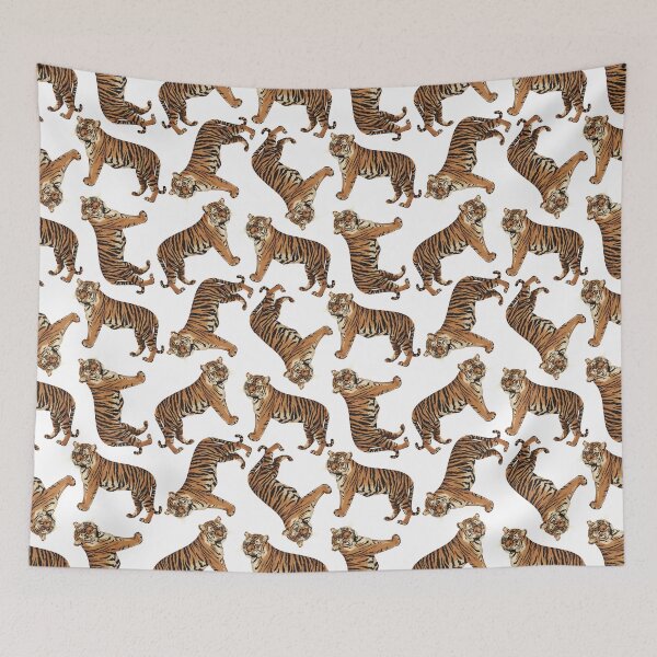 Item preview, Tiger seamless pattern - Background tiger - Year of the tiger designed and sold by taogiauco.