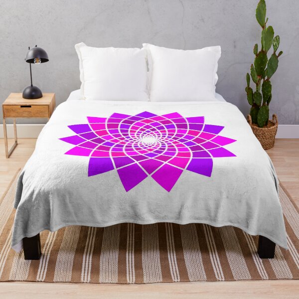 Item preview, Purple Flower Digital Drawing- pattern in purple, pink, and blue designed and sold by nathanielmeeart.