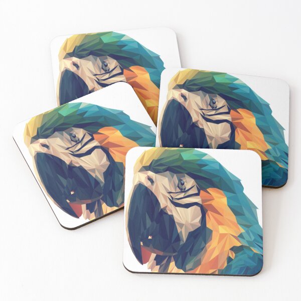 Item preview, Camiseta Parrot Graphic Polygon designed and sold by masteriven.