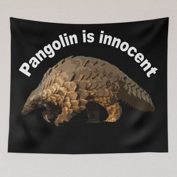 Aperçu de l'œuvre Pangolin is innocent créée et vendue par Denis Charmot.