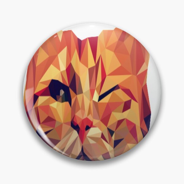 Item preview, Cat graphic polygons T-shirt designed and sold by masteriven.