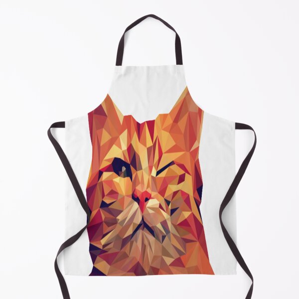 Item preview, Cat graphic polygons T-shirt designed and sold by masteriven.