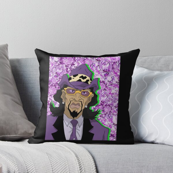Item preview, A Pimp - Slickback purple poster designed and sold by WallaceLidaDix.