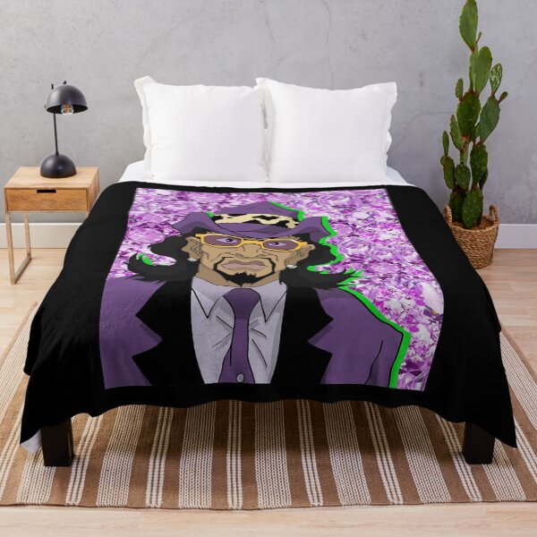 Item preview, A Pimp - Slickback purple poster designed and sold by WallaceLidaDix.