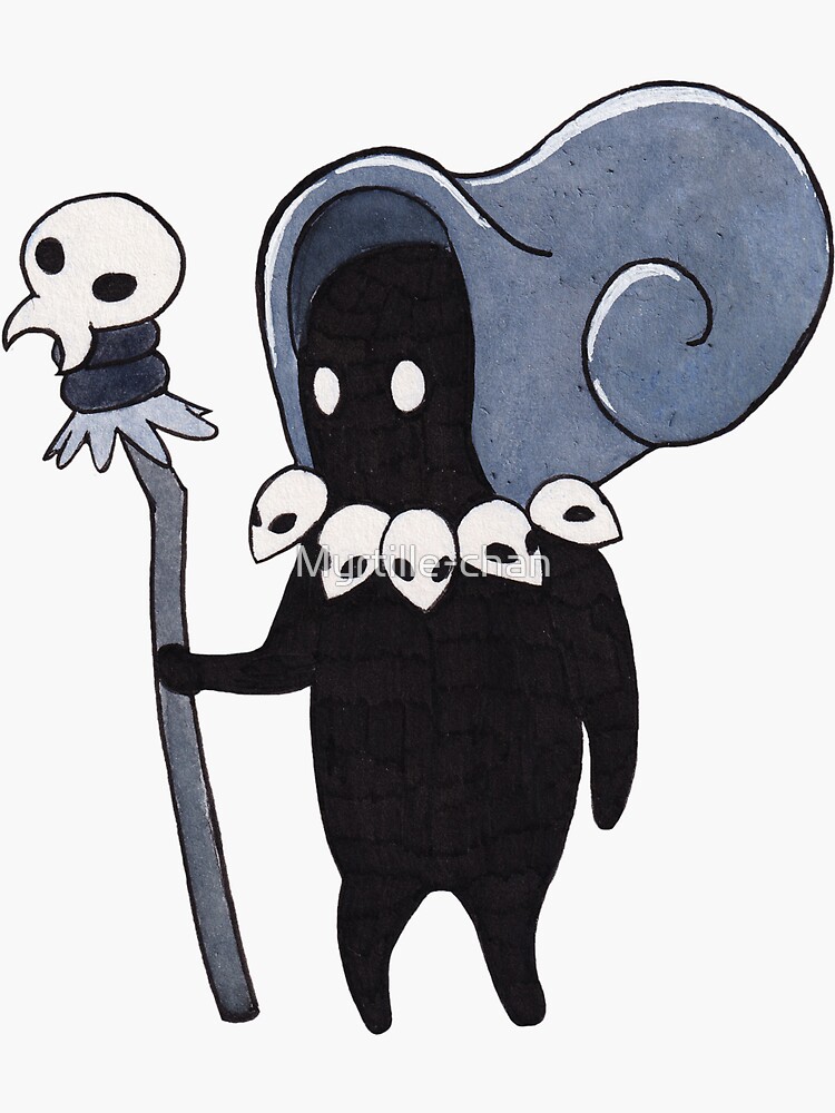 "Snail Shaman Hollow Knight Fanart" Sticker for Sale by Myrtillechan