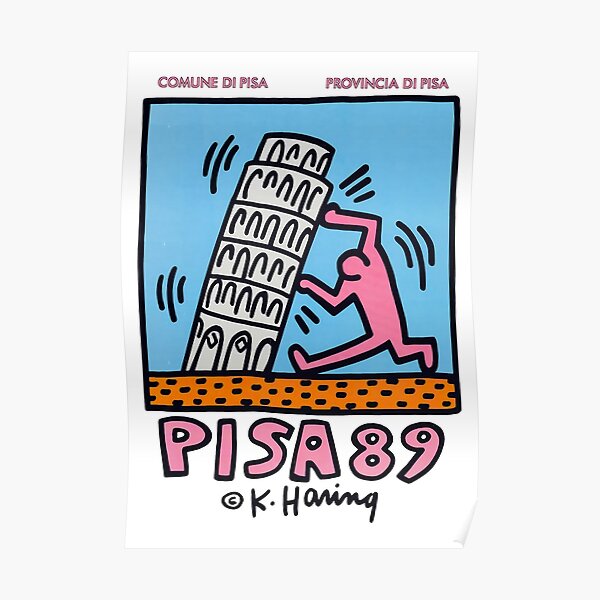 Pisa Haring Museum Poster