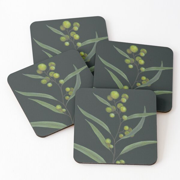Item preview, Australian Native - Golden Wattle Flowers designed and sold by RiaRosa.