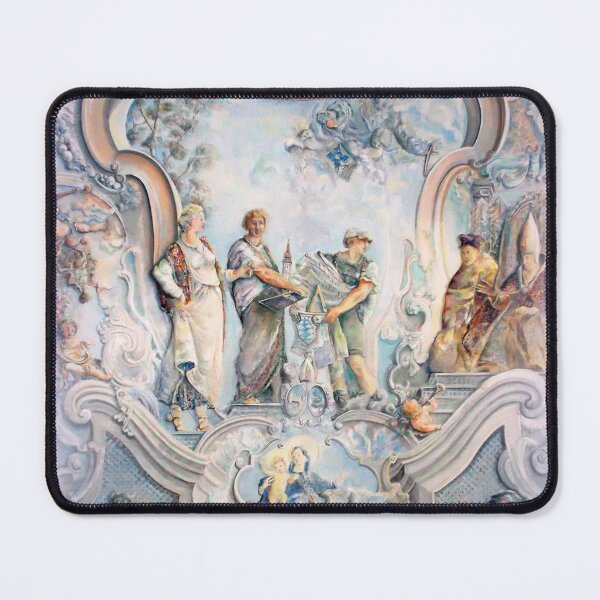 Item preview, Painted Ceiling in the Parish Church of St. George ~ Böbing  designed and sold by angel1.