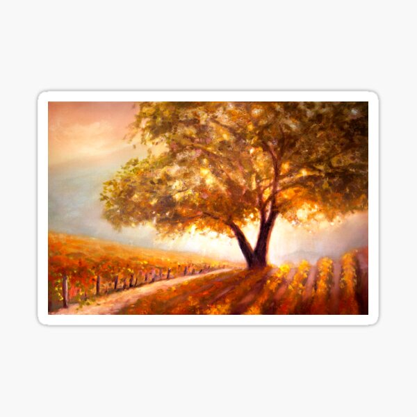 Item preview, PASO ROBLES GOLDEN OAK designed and sold by Michael Rock Art.