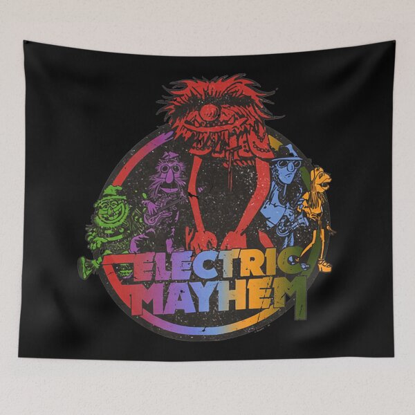 Item preview, Electric Mayhem Retro  designed and sold by Humorous029.