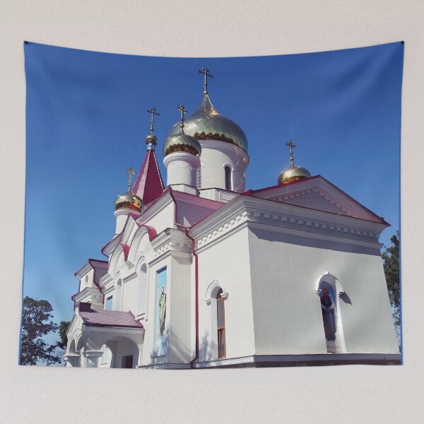 Item preview, Orthodox church with shining domes designed and sold by helenkaiy.