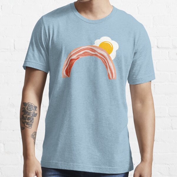 "Bacon and Eggs Rainbow" Tshirt for Sale by TheShirtYurt Redbubble