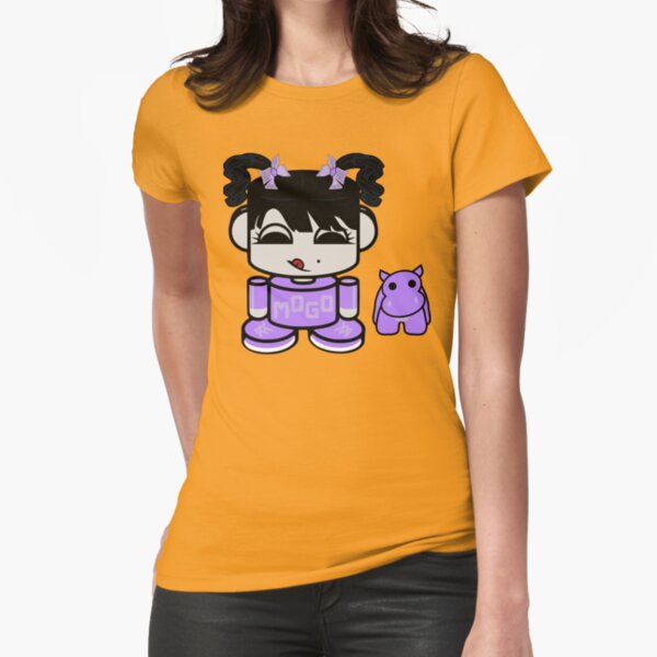 Mogo Yo O'BABYBOT Toy Robot (and Crumple) Fitted T-Shirt