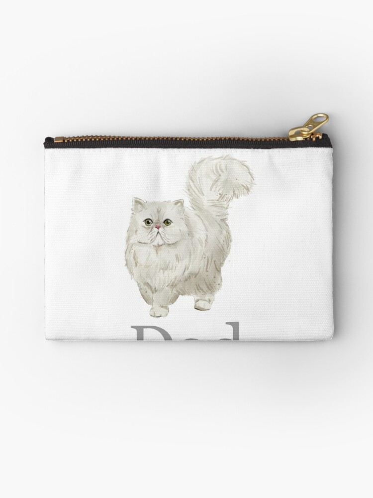 Persian Cat Dad, Cat Dad Gift, Cat Dad Present, Cat Daddy, Gift for Cat  Dad, Gift from the Cat, Present from the Cat | Zipper Pouch