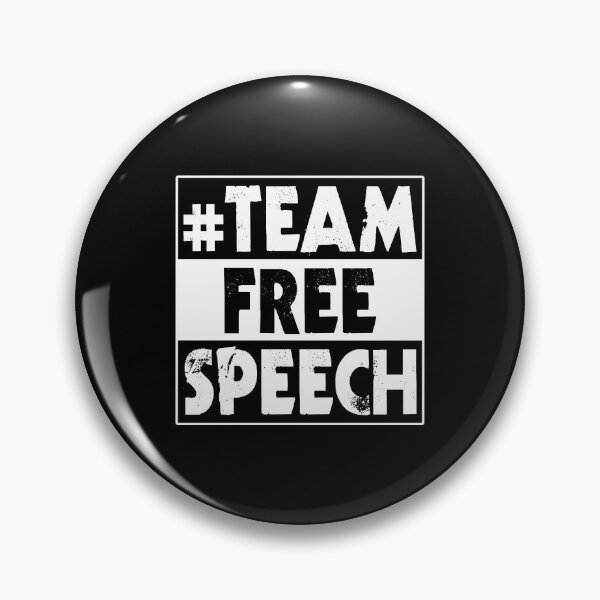 Item preview, # Team Free Speech designed and sold by Happy Puppy Print On Demand.
