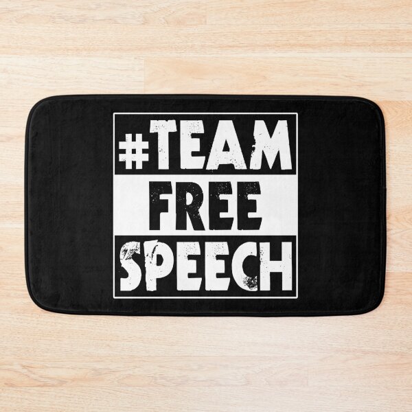 Item preview, # Team Free Speech designed and sold by Happy Puppy Print On Demand.