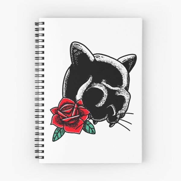 Item preview, Cat Skull with floral designed and sold by JEPSstyle.