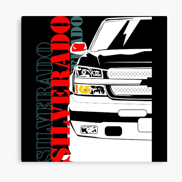 Chevy Silverado Canvas Prints for Sale | Redbubble