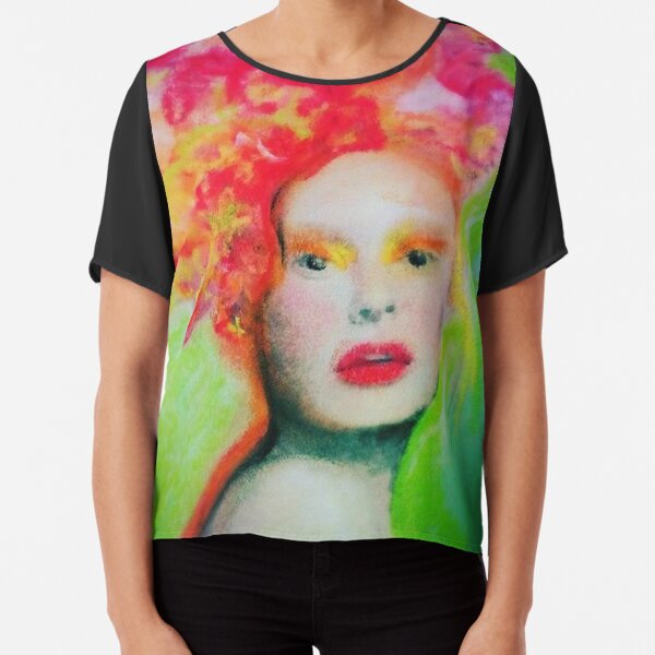 Foxy Flora Chiffon Top
