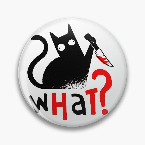 Item preview, Murder cat funny scary designed and sold by villainmaz.
