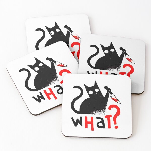 Item preview, Murder cat funny scary designed and sold by villainmaz.
